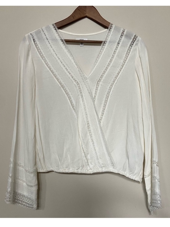 Ardene Tops - ☀️ Ardene ☀️ cream coloured lace blouse